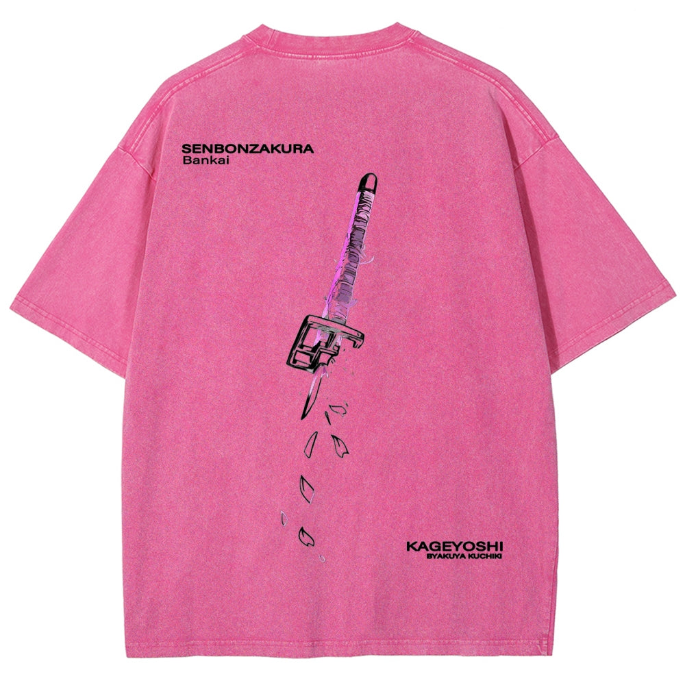 Bleach Unisex Fit Washed T-Shirt 2511000761