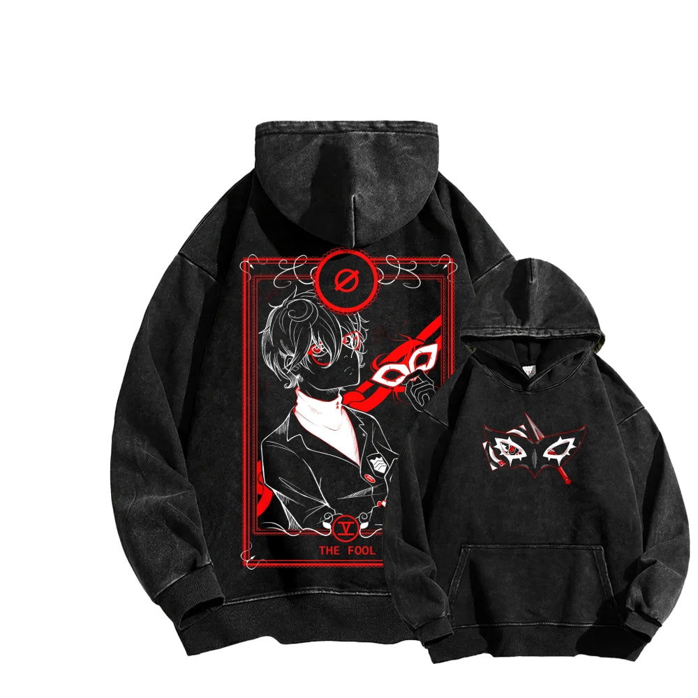 persona Unisex washed sweatshirts 2511002811
