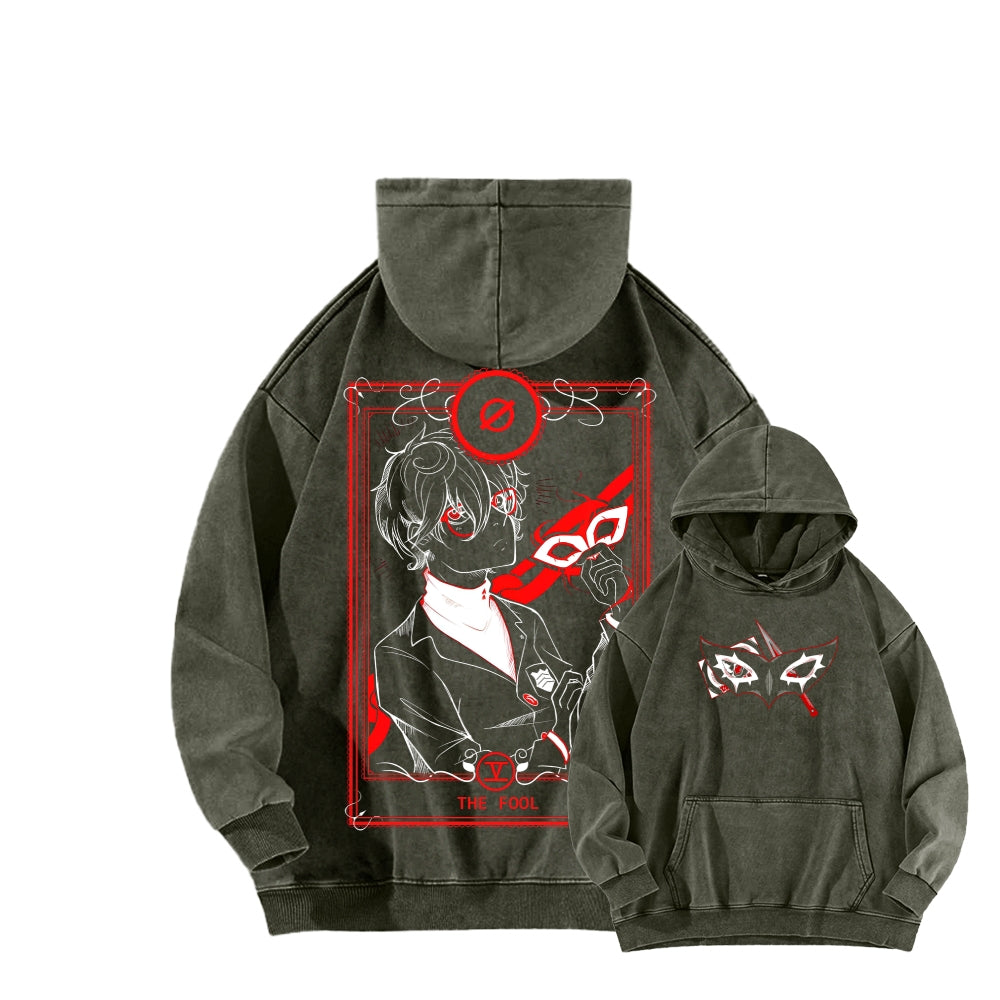 persona Unisex washed sweatshirts 2511002811