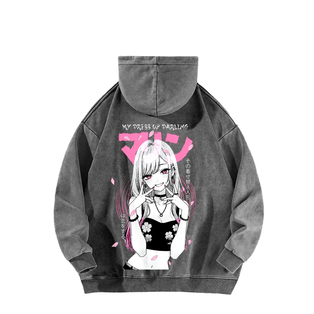 My Dress-Up Darling Unisex washed sweatshirts 2511003747