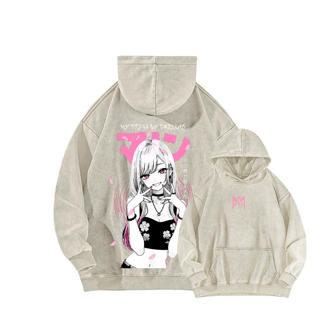 My Dress-Up Darling Unisex washed sweatshirts 2511003747