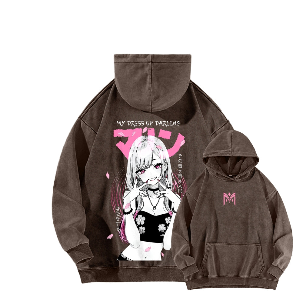 My Dress-Up Darling Unisex washed sweatshirts 2511003747