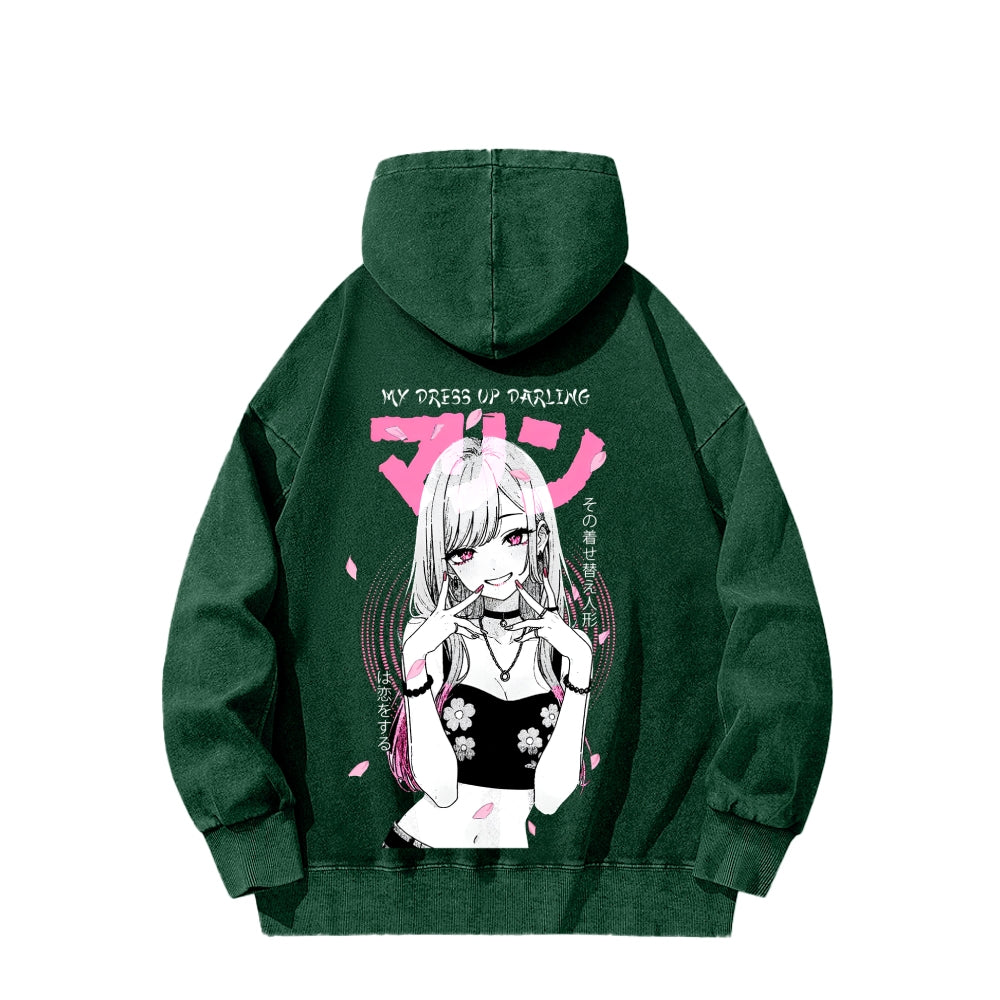 My Dress-Up Darling Unisex washed sweatshirts 2511003747