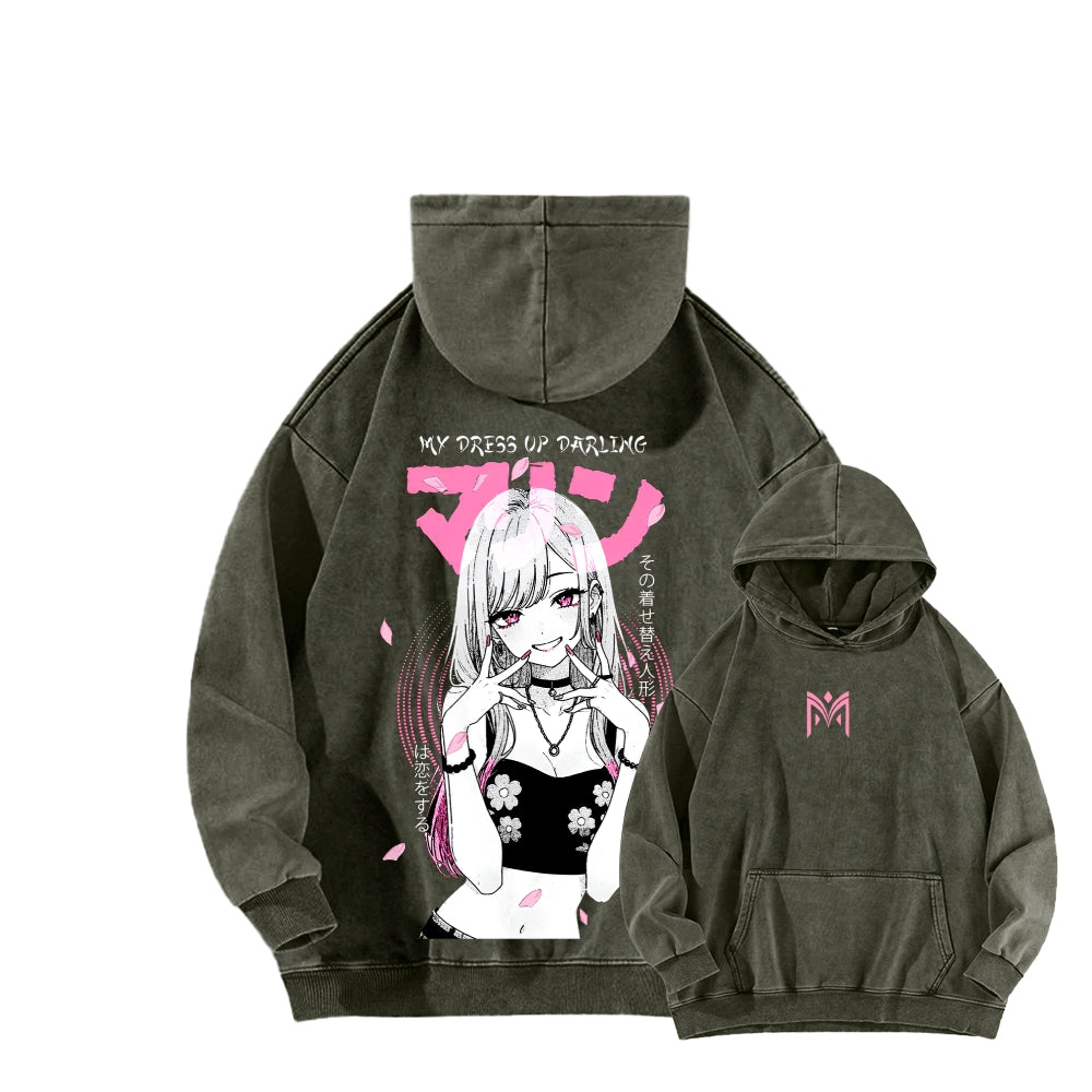 My Dress-Up Darling Unisex washed sweatshirts 2511003747