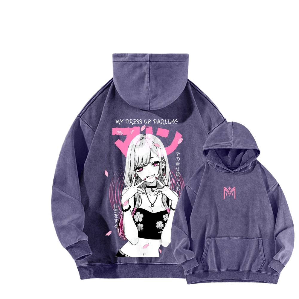 My Dress-Up Darling Unisex washed sweatshirts 2511003747