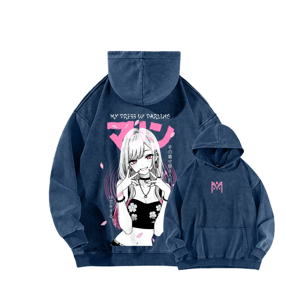 My Dress-Up Darling Unisex washed sweatshirts 2511003747