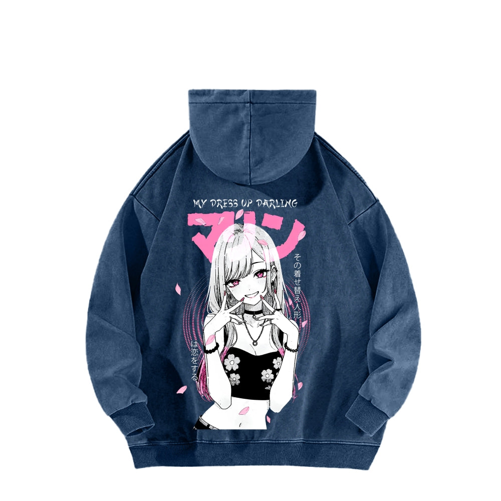 My Dress-Up Darling Unisex washed sweatshirts 2511003747
