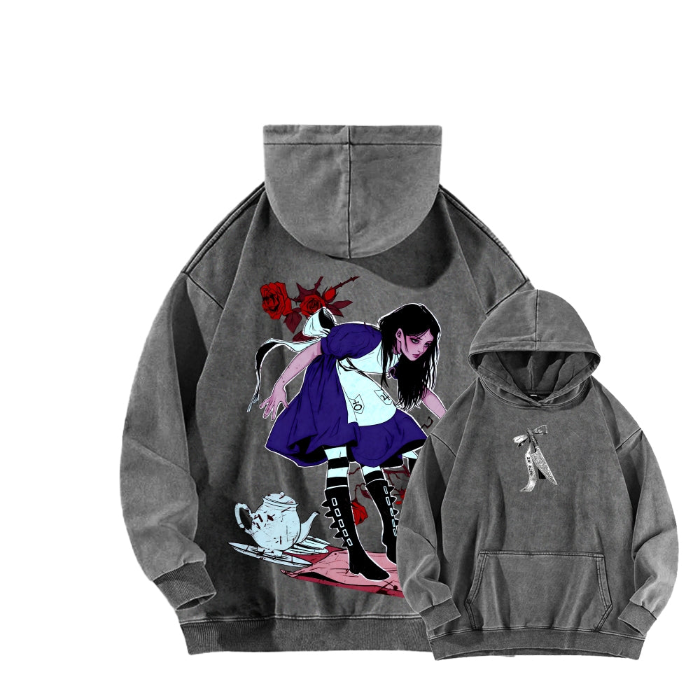 Alice Unisex washed sweatshirts 2511003821