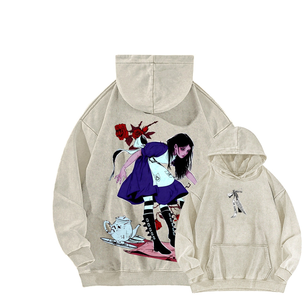 Alice Unisex washed sweatshirts 2511003821