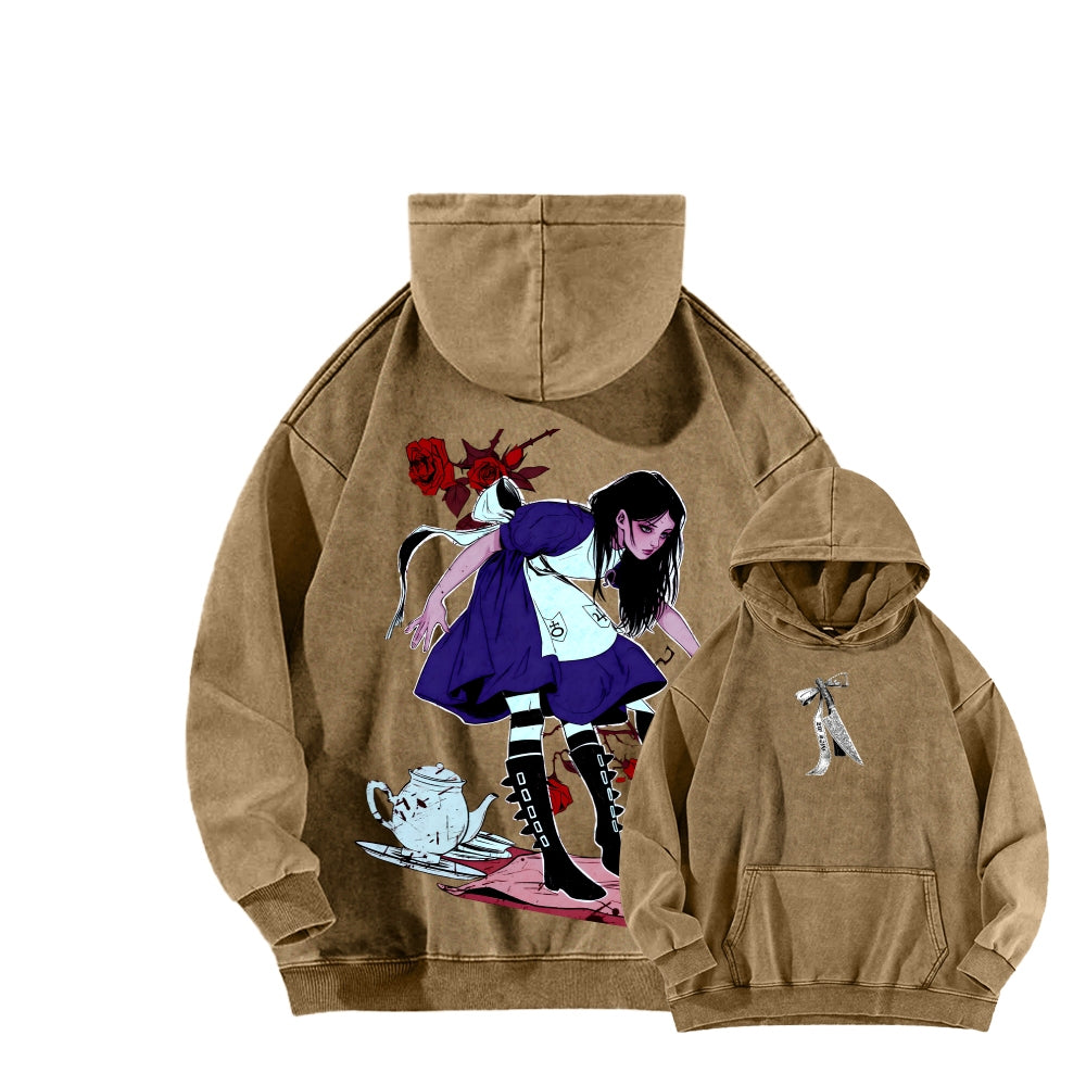 Alice Unisex washed sweatshirts 2511003821