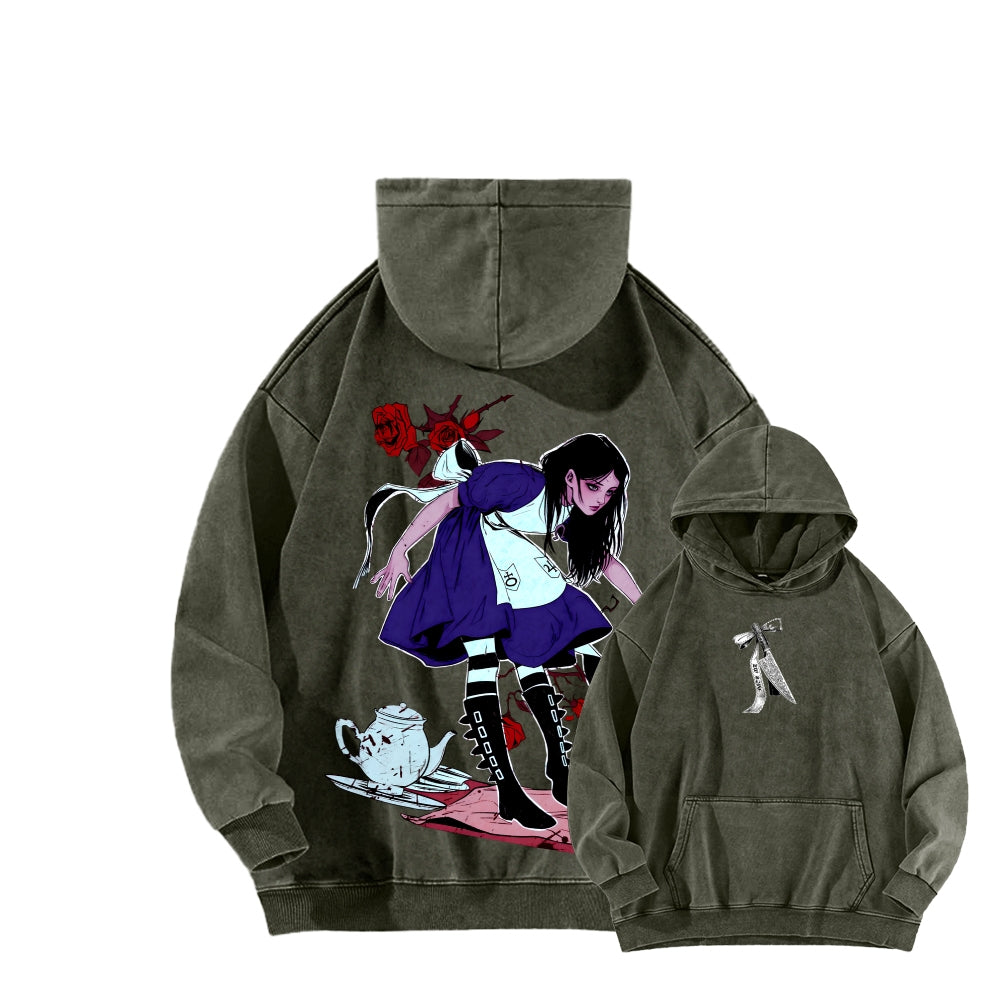Alice Unisex washed sweatshirts 2511003821