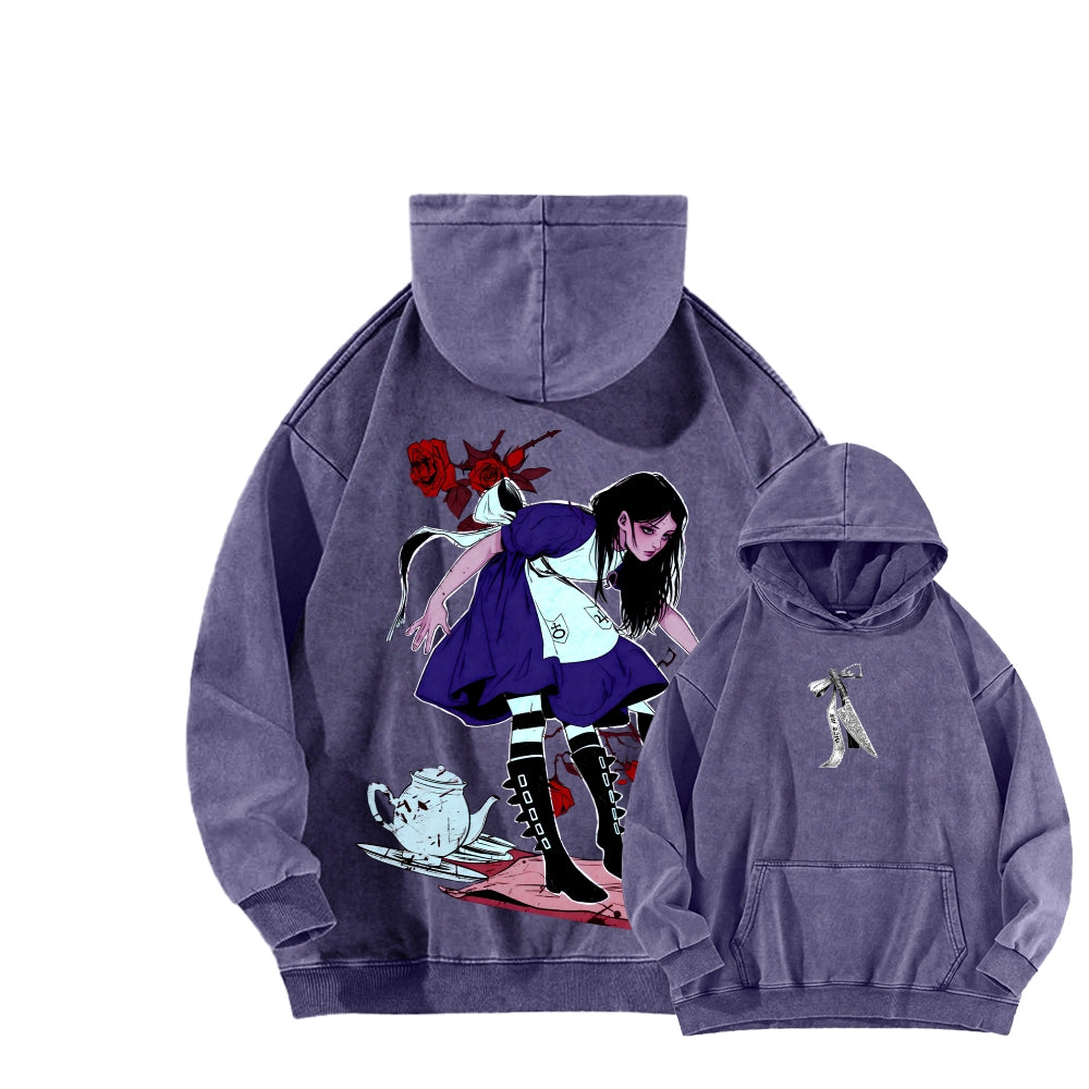 Alice Unisex washed sweatshirts 2511003821