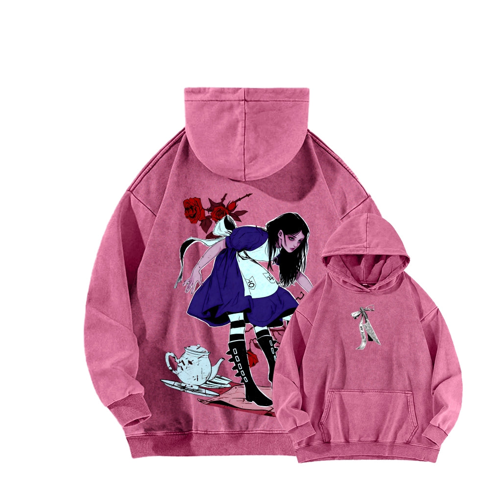 Alice Unisex washed sweatshirts 2511003821