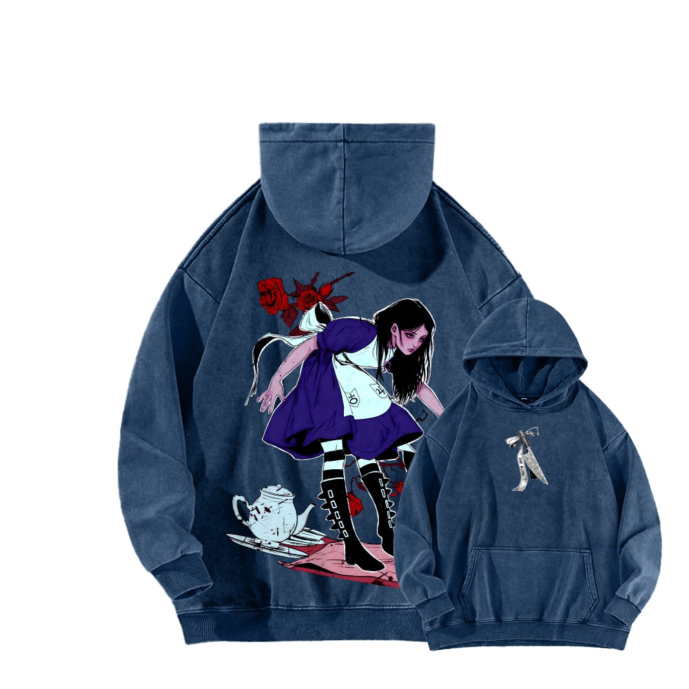 Alice Unisex washed sweatshirts 2511003821