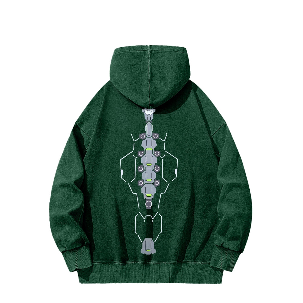 Cyberpunk Unisex washed sweatshirts 2511004559
