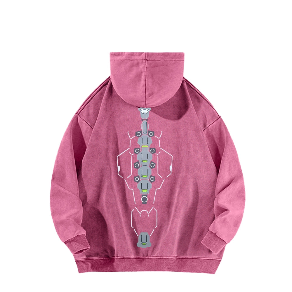 Cyberpunk Unisex washed sweatshirts 2511004559