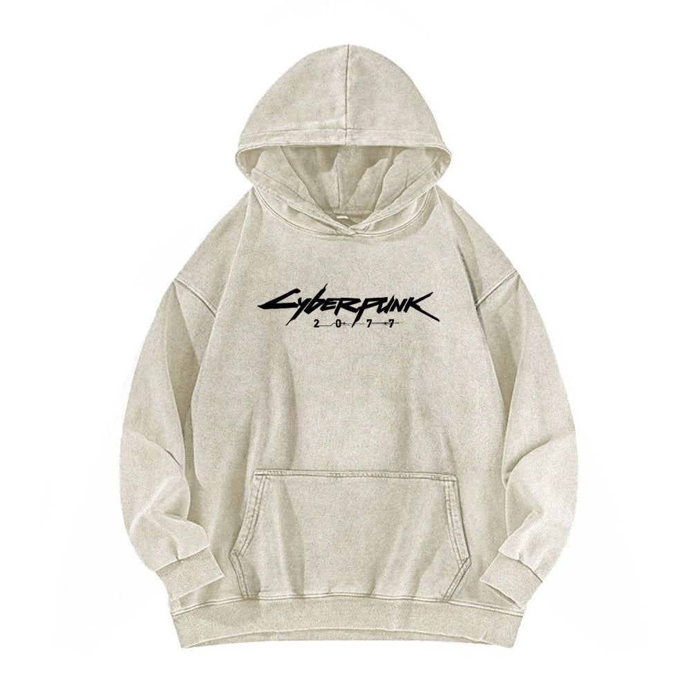 Cyberpunk Unisex washed sweatshirts 2511004560