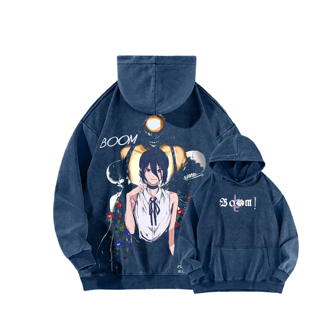 Chainsaw Man Unisex washed sweatshirts 2511007196