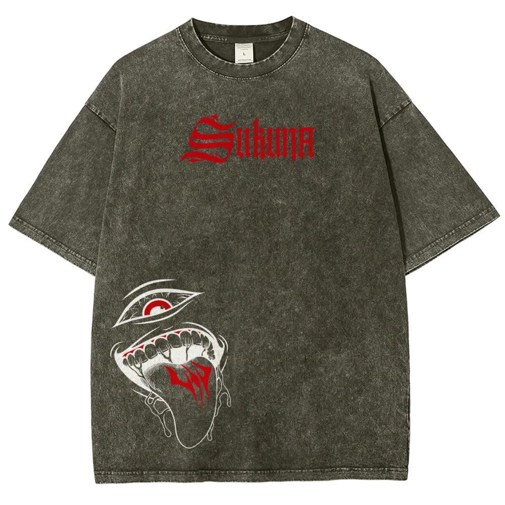 Jujutsu Kaisen Unisex Fit Washed T-Shirt 2511013610