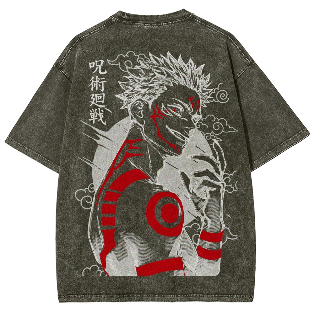 Jujutsu Kaisen Unisex Fit Washed T-Shirt 2511013610