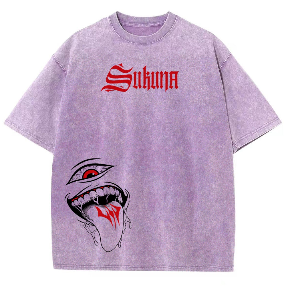 Jujutsu Kaisen Unisex Fit Washed T-Shirt 2511013610