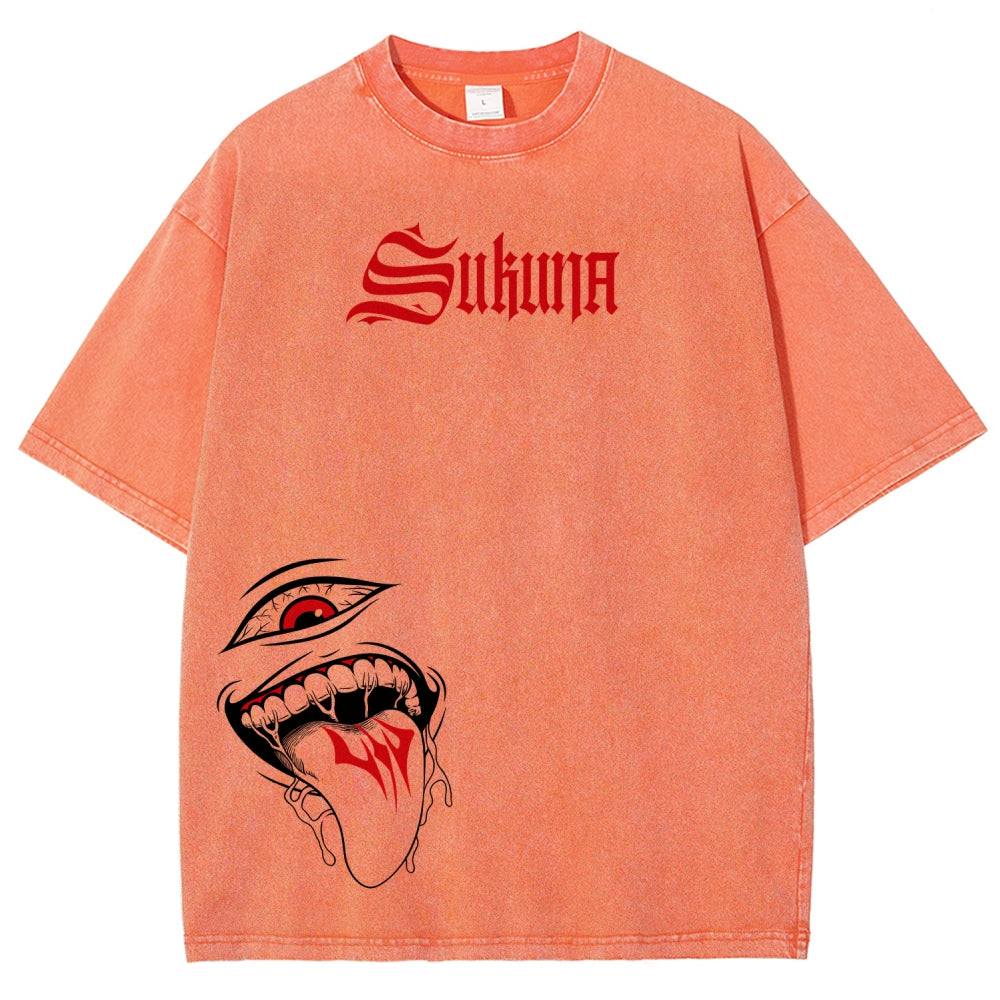 Jujutsu Kaisen Unisex Fit Washed T-Shirt 2511013610
