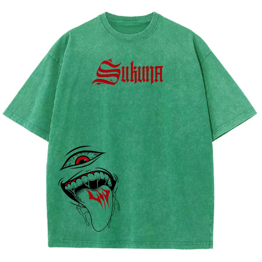 Jujutsu Kaisen Unisex Fit Washed T-Shirt 2511013610