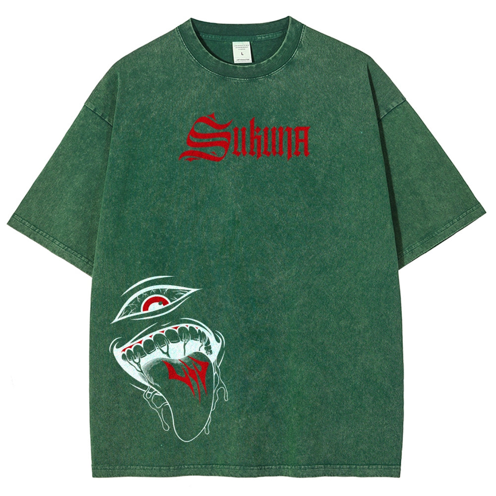 Jujutsu Kaisen Unisex Fit Washed T-Shirt 2511013610