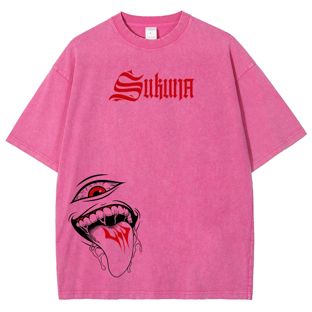 Jujutsu Kaisen Unisex Fit Washed T-Shirt 2511013610