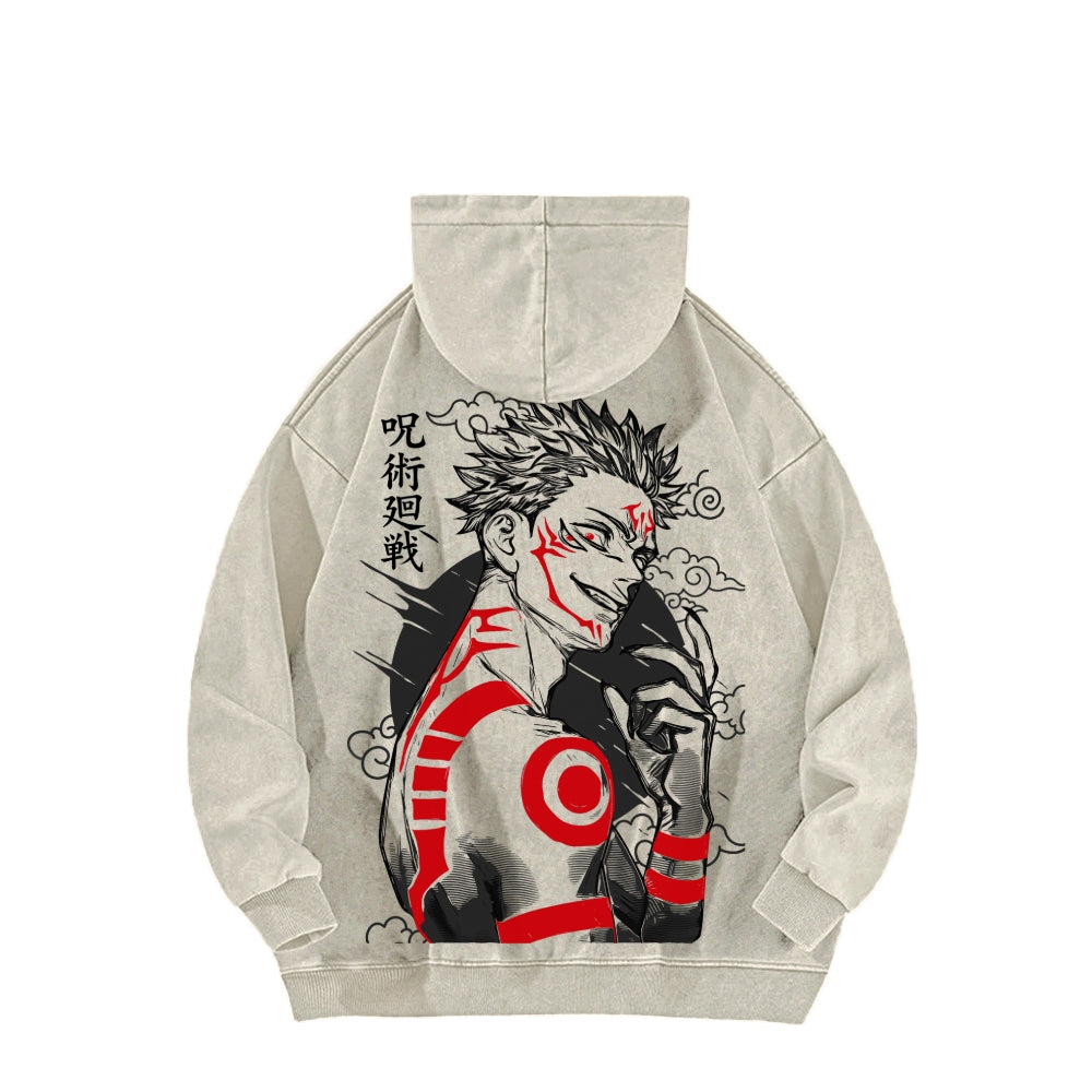 Jujutsu Kaisen Unisex washed sweatshirts 2511013648