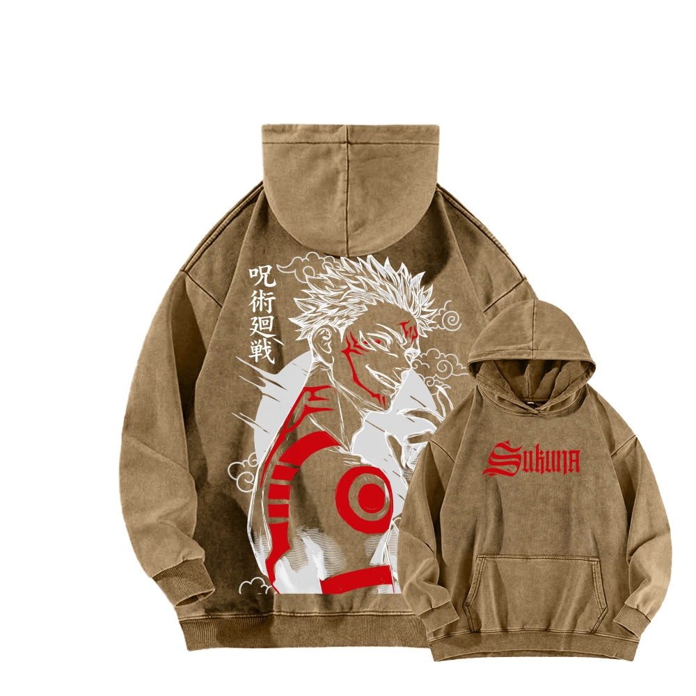 Jujutsu Kaisen Unisex washed sweatshirts 2511013648