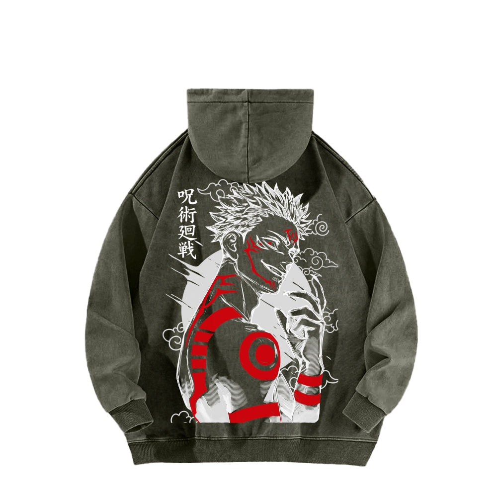 Jujutsu Kaisen Unisex washed sweatshirts 2511013648