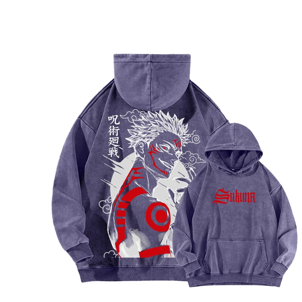 Jujutsu Kaisen Unisex washed sweatshirts 2511013648