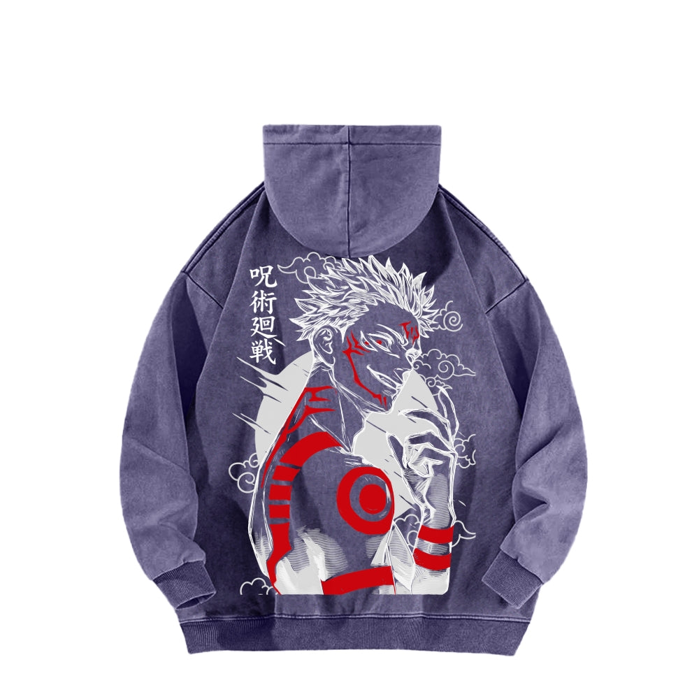 Jujutsu Kaisen Unisex washed sweatshirts 2511013648