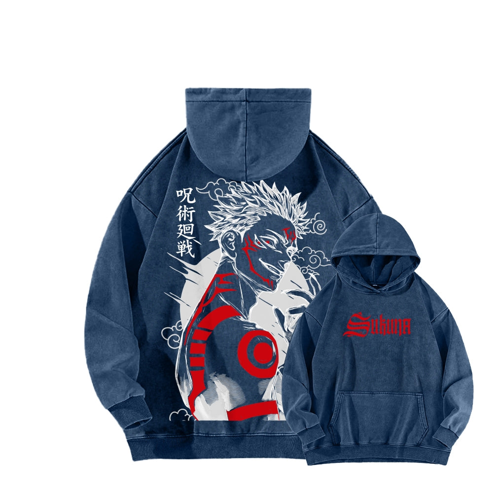 Jujutsu Kaisen Unisex washed sweatshirts 2511013648