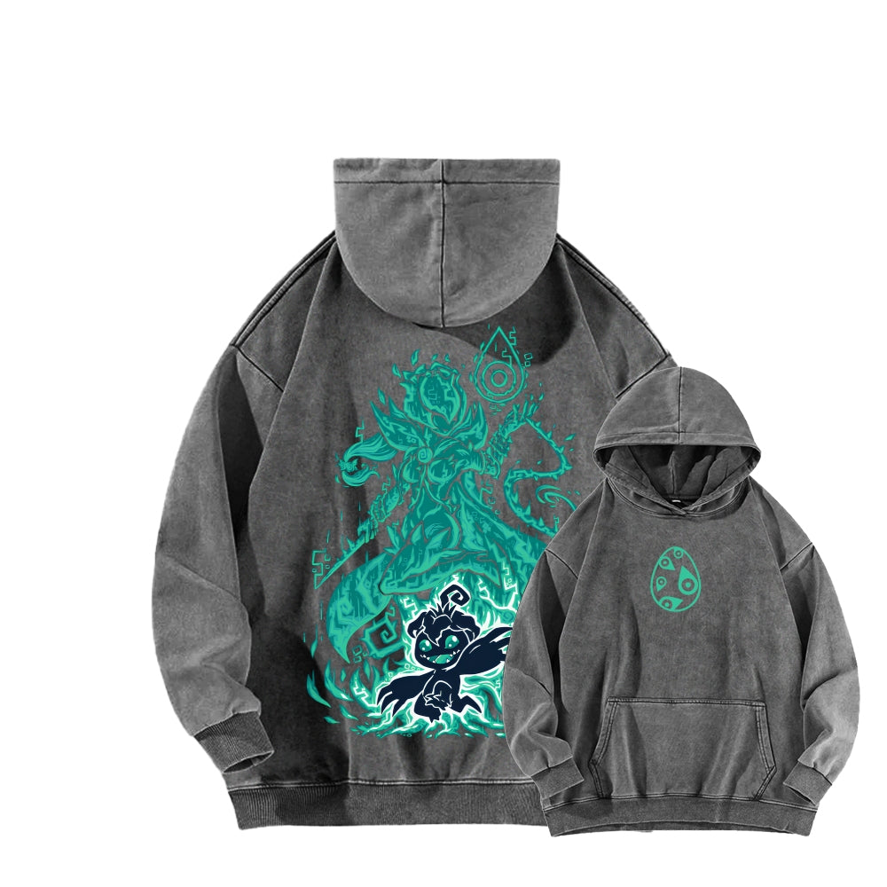 Digimon Unisex washed sweatshirts 2511015000