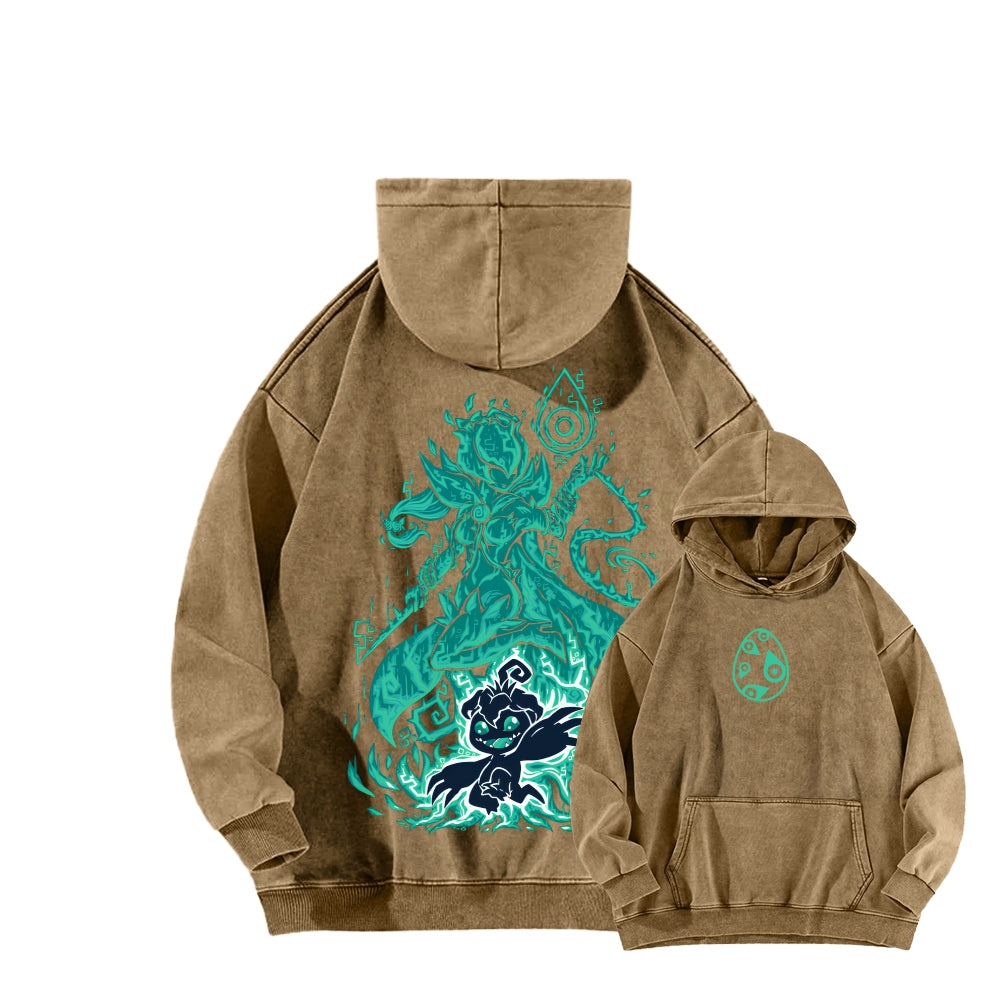 Digimon Unisex washed sweatshirts 2511015000