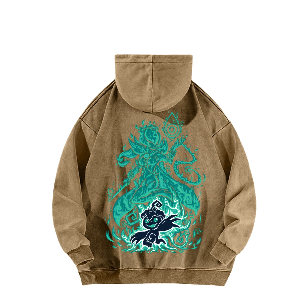 Digimon Unisex washed sweatshirts 2511015000
