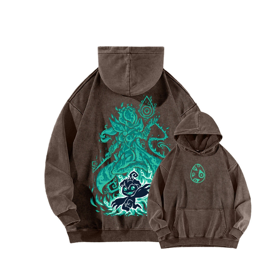 Digimon Unisex washed sweatshirts 2511015000