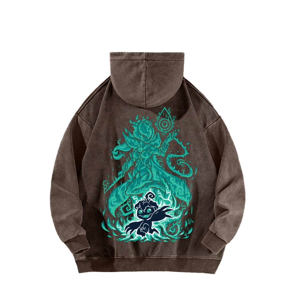 Digimon Unisex washed sweatshirts 2511015000