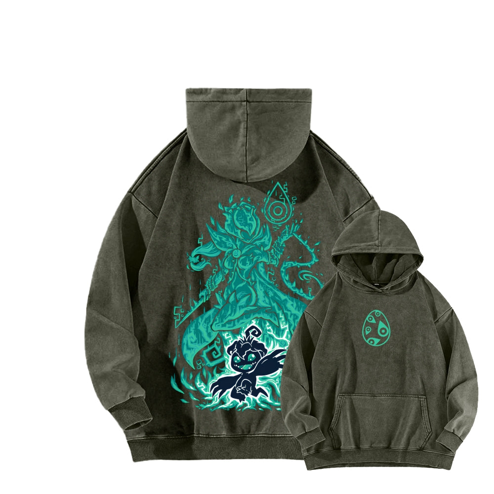 Digimon Unisex washed sweatshirts 2511015000