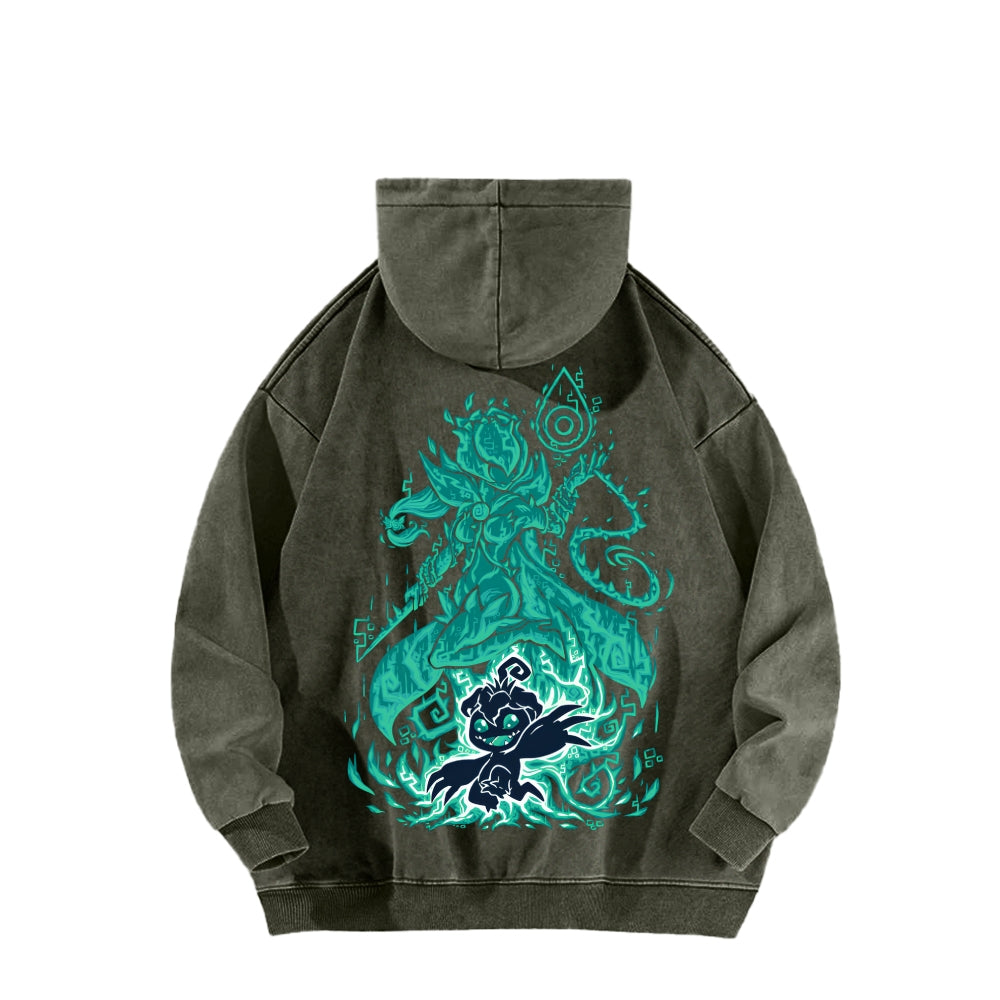 Digimon Unisex washed sweatshirts 2511015000