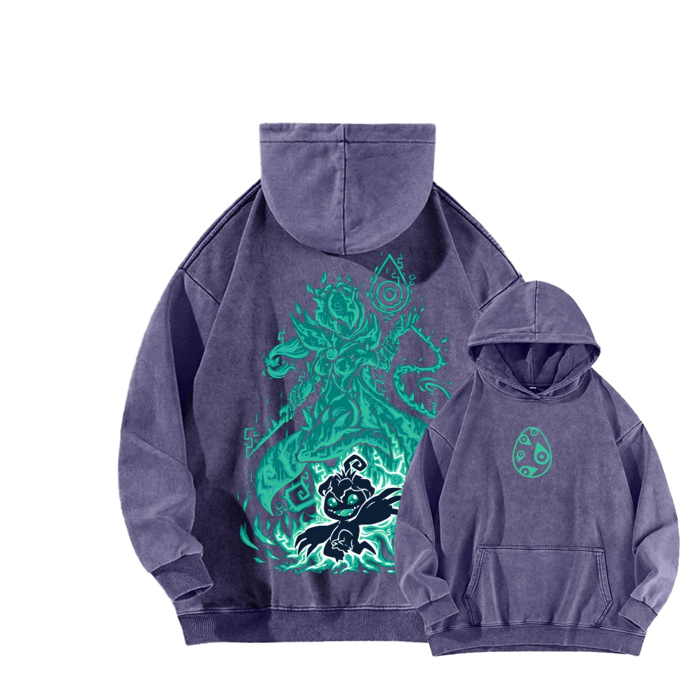 Digimon Unisex washed sweatshirts 2511015000