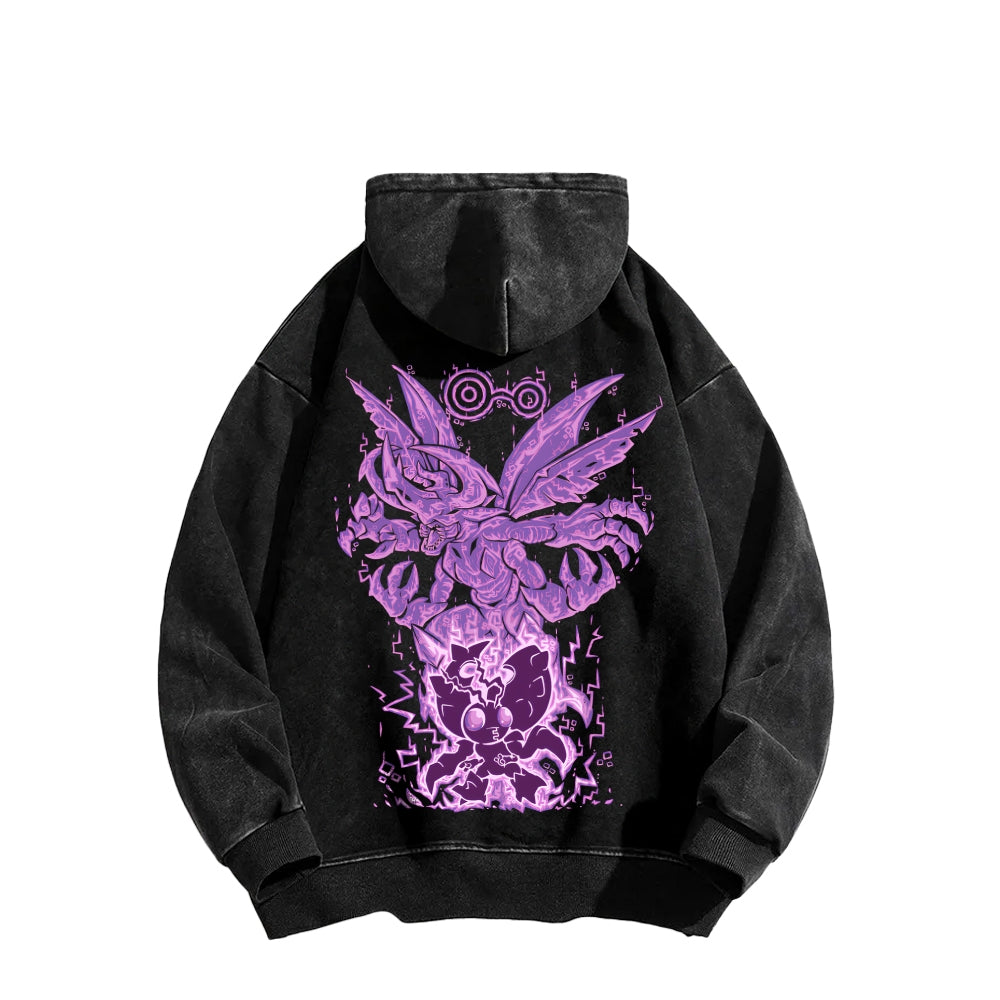 Digimon Unisex washed sweatshirts 2511015003