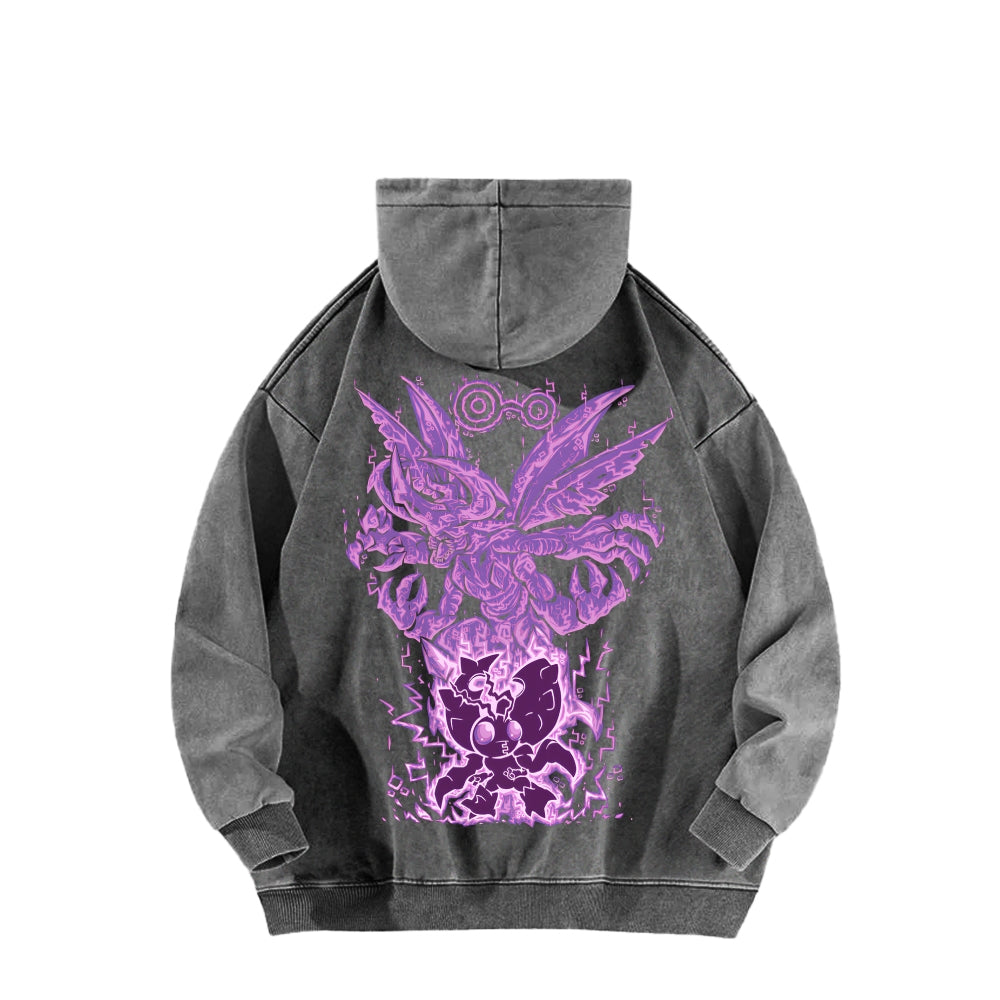 Digimon Unisex washed sweatshirts 2511015003