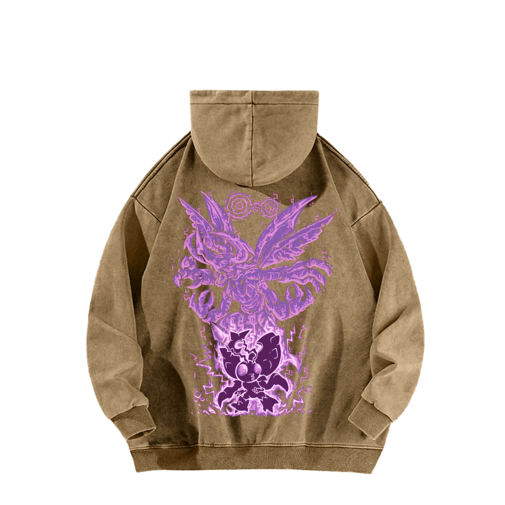 Digimon Unisex washed sweatshirts 2511015003
