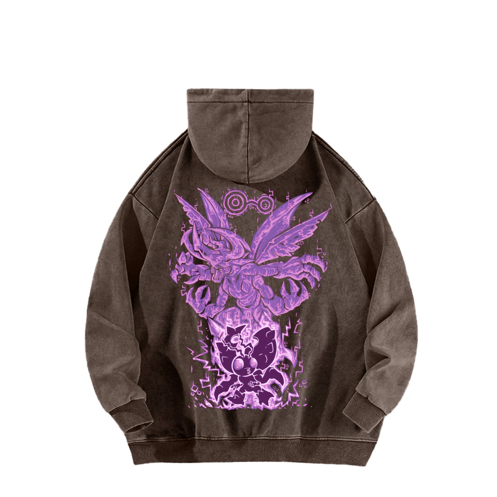 Digimon Unisex washed sweatshirts 2511015003