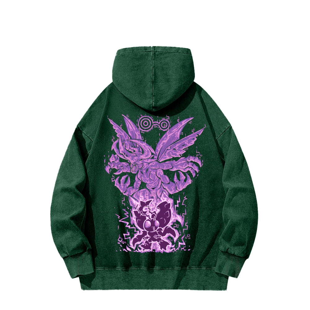 Digimon Unisex washed sweatshirts 2511015003