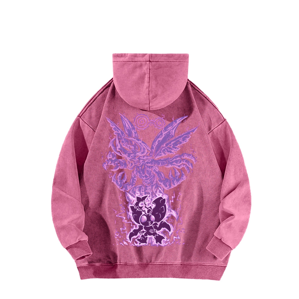 Digimon Unisex washed sweatshirts 2511015003