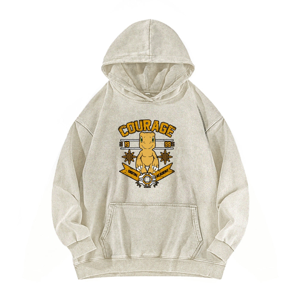 Digimon Unisex washed sweatshirts 2511015005